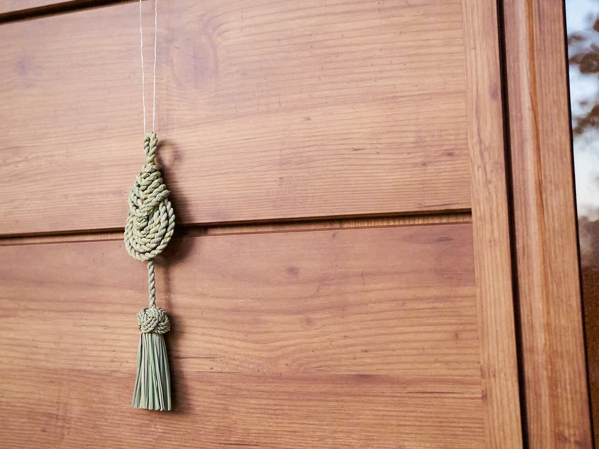 [Pre-order]Shimekazari "Myōga Broom" / Rice straw / Nagano-JPN 721047-1