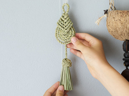 [Pre-order]Shimekazari "Myōga Broom" / Rice straw / Nagano-JPN 721047-1