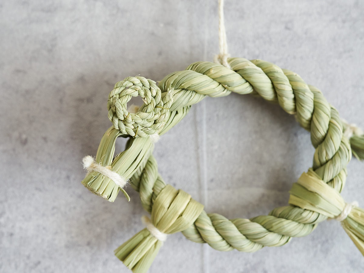 [Pre-order]Shimekazari "Endless Circle" / Rice straw / Nagano-JPN 721059-1