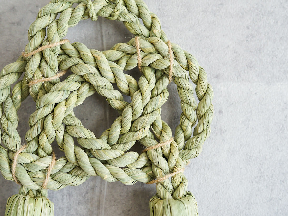 [Pre-order]Shimekazari "Celebration Knot" / Rice straw / Nagano-JPN 721062-1