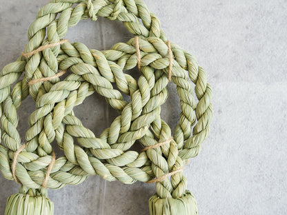 [Pre-order]Shimekazari "Celebration Knot" / Rice straw / Nagano-JPN 721062-1