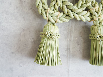 [Pre-order]Shimekazari "Celebration Knot" / Rice straw / Nagano-JPN 721062-1