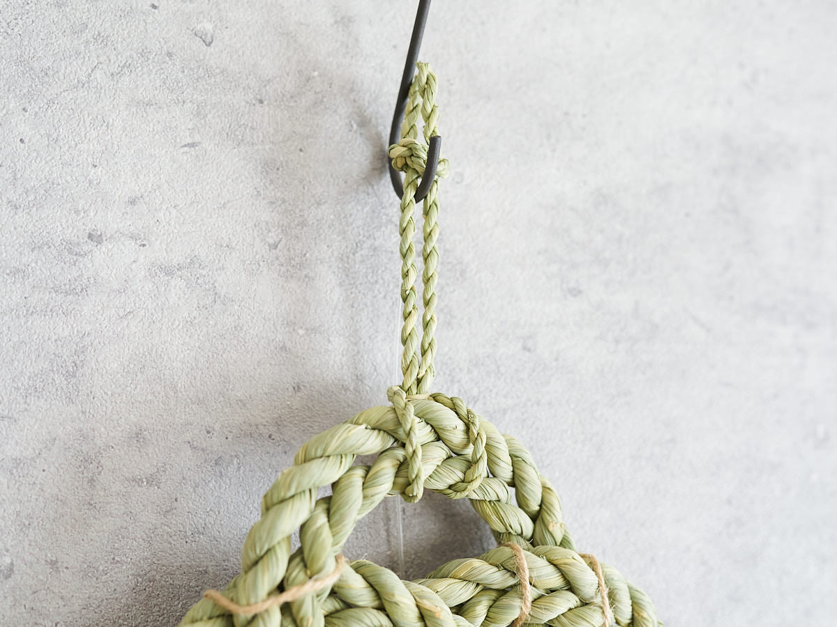 [Pre-order]Shimekazari "Celebration Knot" / Rice straw / Nagano-JPN 721062-1
