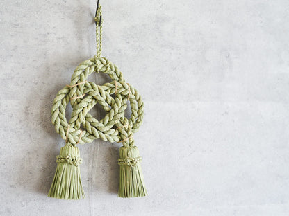 [Pre-order]Shimekazari "Celebration Knot" / Rice straw / Nagano-JPN 721062-1