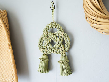 [Pre-order]Shimekazari "Celebration Knot" / Rice straw / Nagano-JPN 721062-1