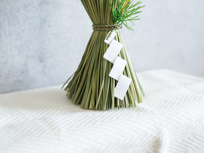 [Pre-order]Shimekazari "Offering Cup" – Mini & Small / Rice straw / Nagano-JPN 721063