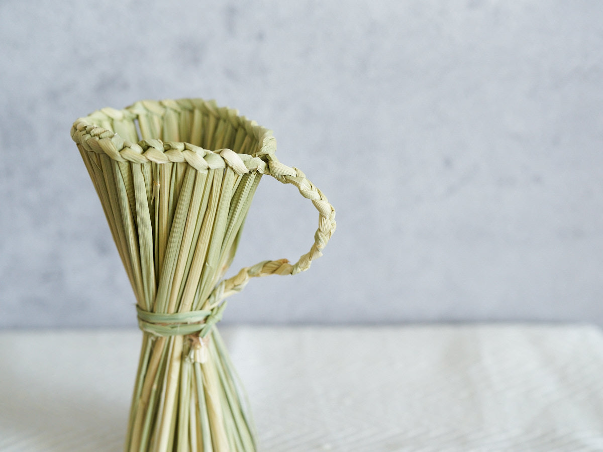 [Pre-order]Shimekazari "Offering Cup" – Mini & Small / Rice straw / Nagano-JPN 721063
