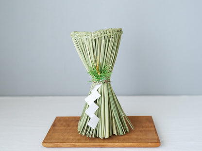 [Pre-order]Shimekazari "Offering Cup" – Mini & Small / Rice straw / Nagano-JPN 721063
