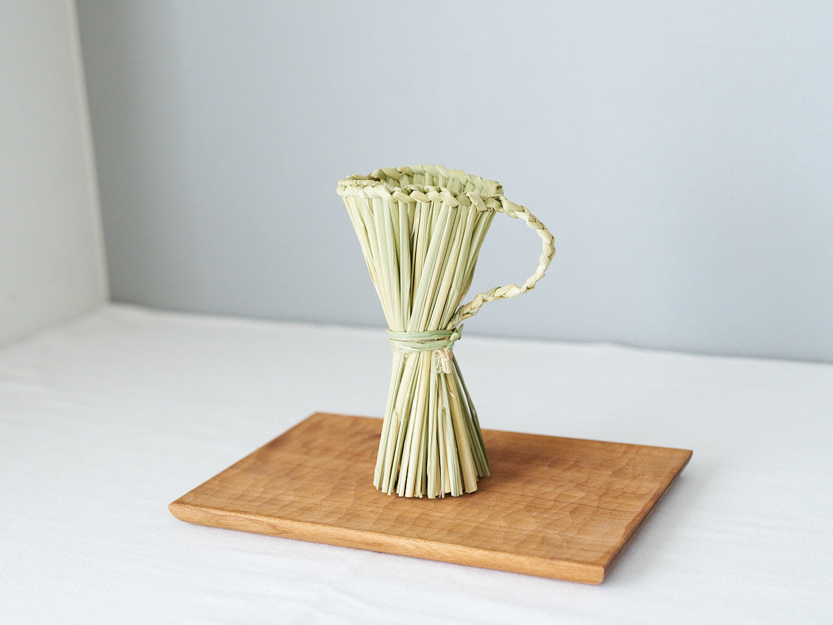 [Pre-order]Shimekazari "Offering Cup" – Mini & Small / Rice straw / Nagano-JPN 721063