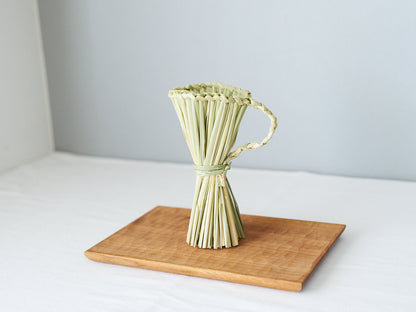 [Pre-order]Shimekazari "Offering Cup" – Mini & Small / Rice straw / Nagano-JPN 721063