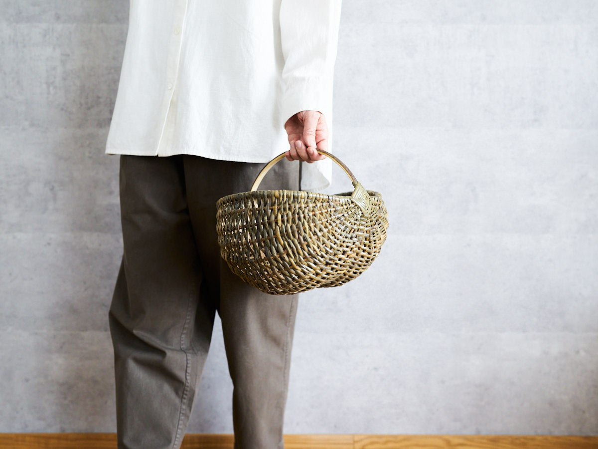 Shopping Basket Mini Oval / Willow, Hazel / DEU 640207-1