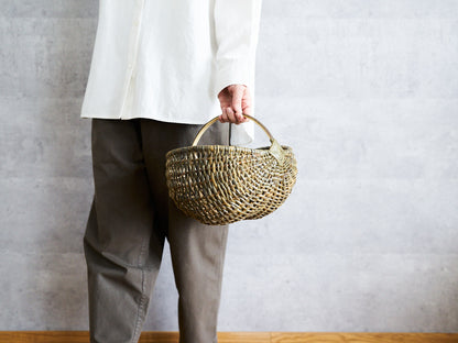 Shopping Basket Mini Oval / Willow, Hazel / DEU 640207-1