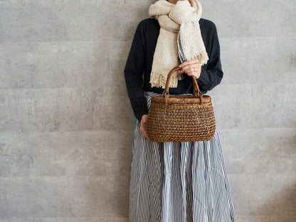 Premium Tote Basket – Sukashi Weave / Akebi Vine / Nagano-JPN 311216