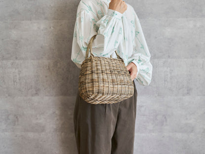 長野県/むきあけび　手提げ　コロコロ　311247-1