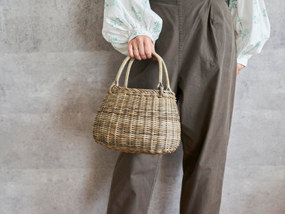 長野県/むきあけび　手提げ　コロコロ　311247-1