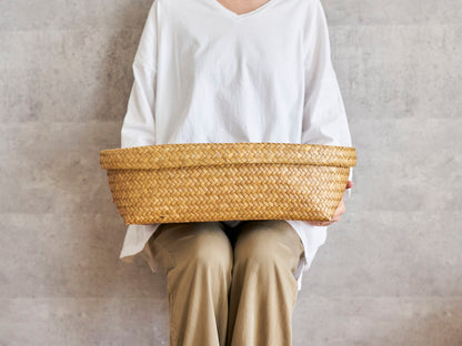 Oval Organizing Basket / Krajood Grass / THA 3115110