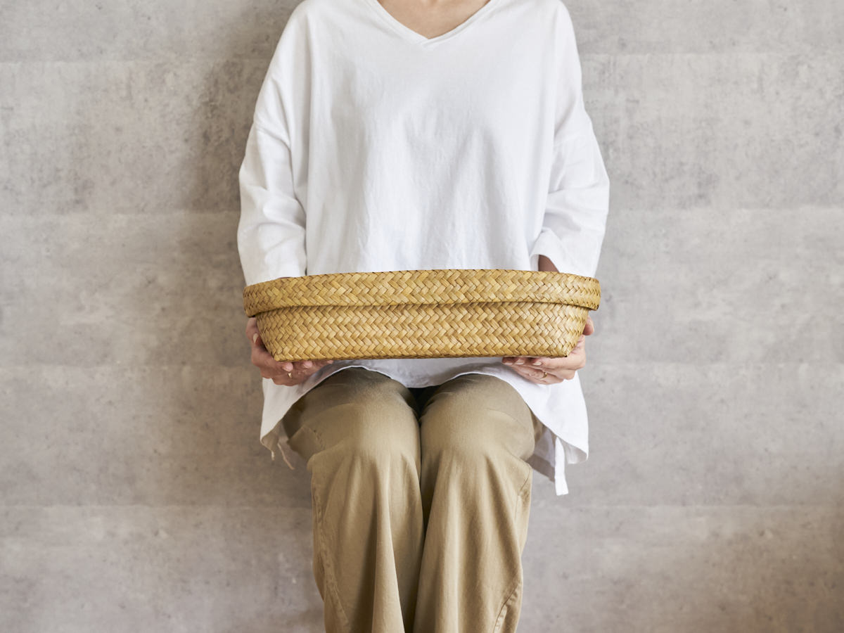 Oval Organizing Basket / Krajood Grass / THA 3115110