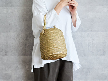 Double-Woven One-Handle Basket Bag / Krajood Grass / THA 3115136-1