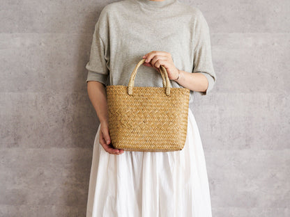 Basket Bag with Bundled Handles / Krajood Grass / THA 3115139