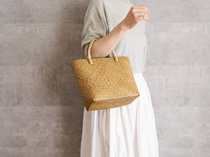 Basket Bag with Bundled Handles / Krajood Grass / THA 3115139