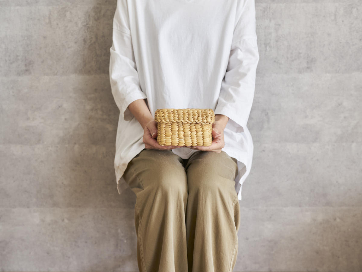 小物整理に使える蓋付きかご – 市川籠店 | 1basketry