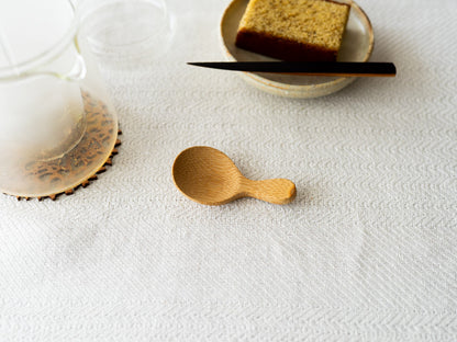 Tea scoop / Smoked Mōsō bamboo / Kōchi-JPN 321215-1