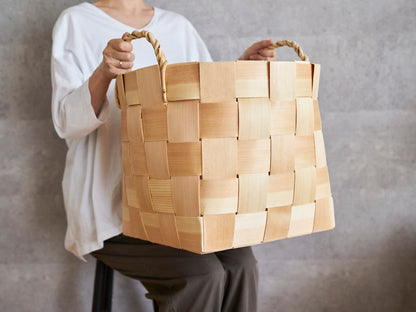 Laundry Basket Tall / Pine / EST 330728