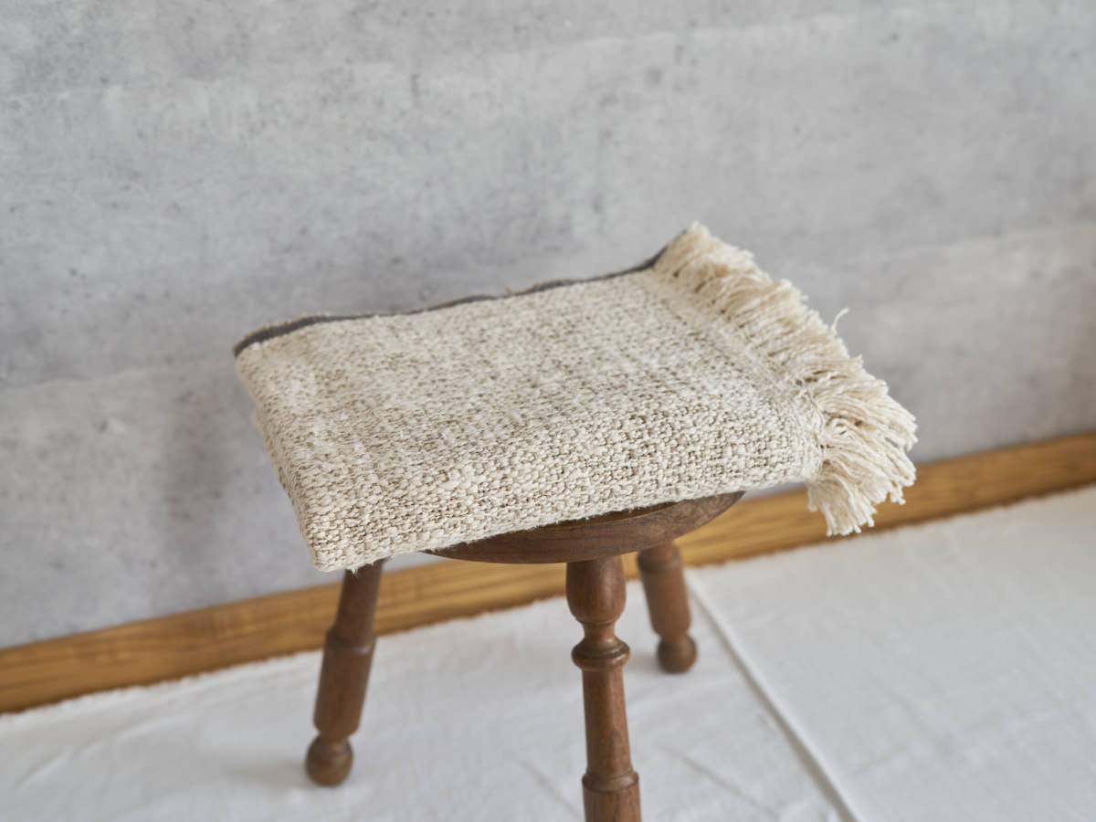 Medium-Stole Gara-bou “Regular-Sand” / Cotton / IND 330930-1