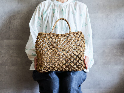 山形県/シナノキ　花結び手提げ（てんご）　340502-1