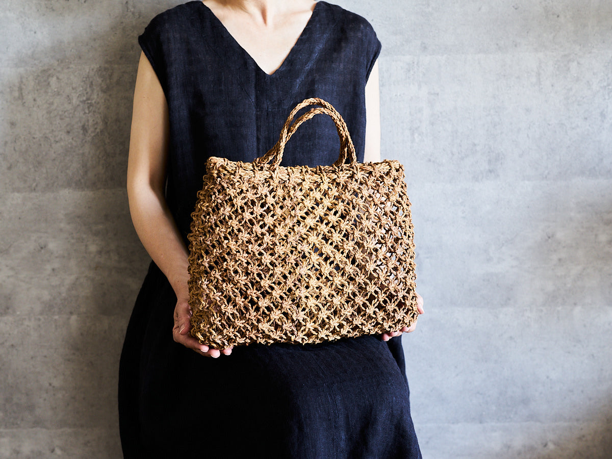 山形県/シナノキ　花結び手提げ（てんご）　340502-1