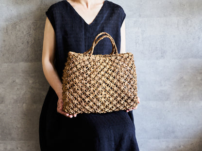 山形県/シナノキ　花結び手提げ（てんご）　340502-1