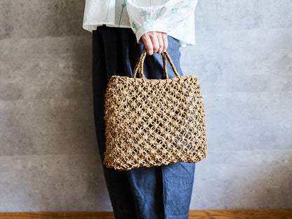 山形県/シナノキ　花結び手提げ（てんご）　340502-1