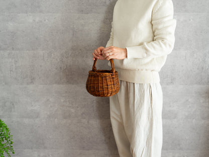 ベルギー/やなぎ　ピンチバスケット　S・M　2サイズ　440307