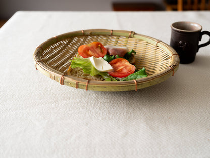 Oval Colander / Hachiku Bamboo / Aichi-JPN 630106