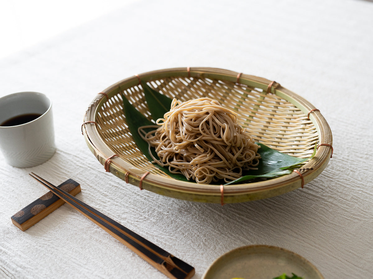 Oval Colander / Hachiku Bamboo / Aichi-JPN 630106