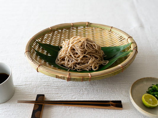 Oval Colander / Hachiku Bamboo / Aichi-JPN 630106