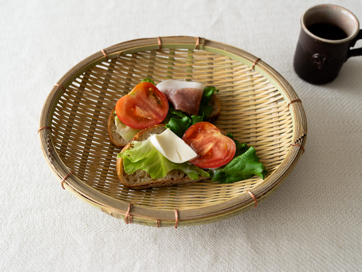 Oval Colander / Hachiku Bamboo / Aichi-JPN 630106