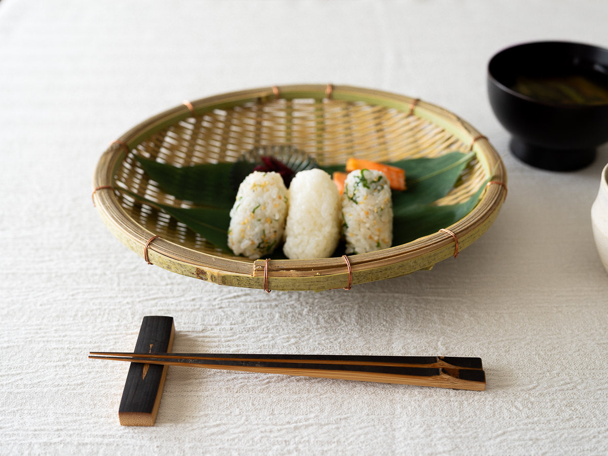 Oval Colander / Hachiku Bamboo / Aichi-JPN 630106