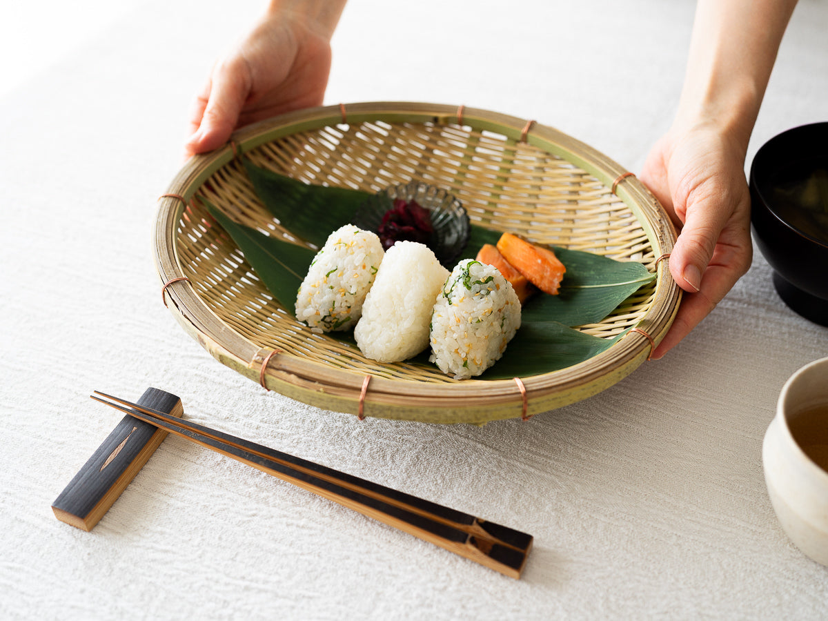 Oval Colander / Hachiku Bamboo / Aichi-JPN 630106