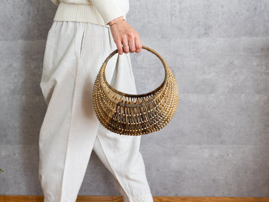 Shopping Basket “Gondola” / Willow × Hazel / DEU 640203