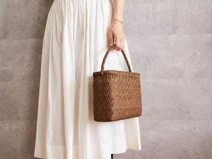 One-Handle Basket Bag / Grapevine / Fukushima-JPN 721101-1