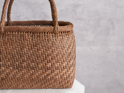Basket Bag “Plump” Small / Grapevine / Fukushima-JPN 721101-3