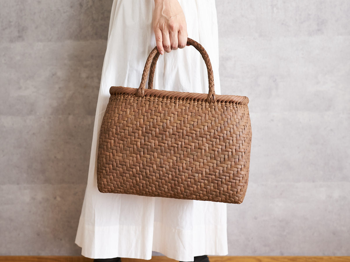 Basket Bag “Plump” / Grapevine / Fukushima-JPN 721101-4