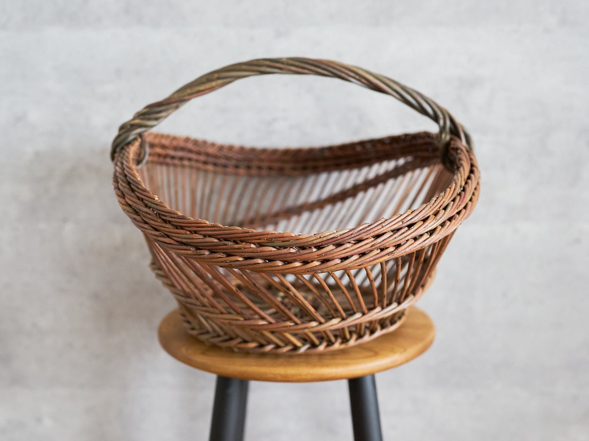 やなぎのすかし編みかご ブイリク – 市川籠店 | 1basketry