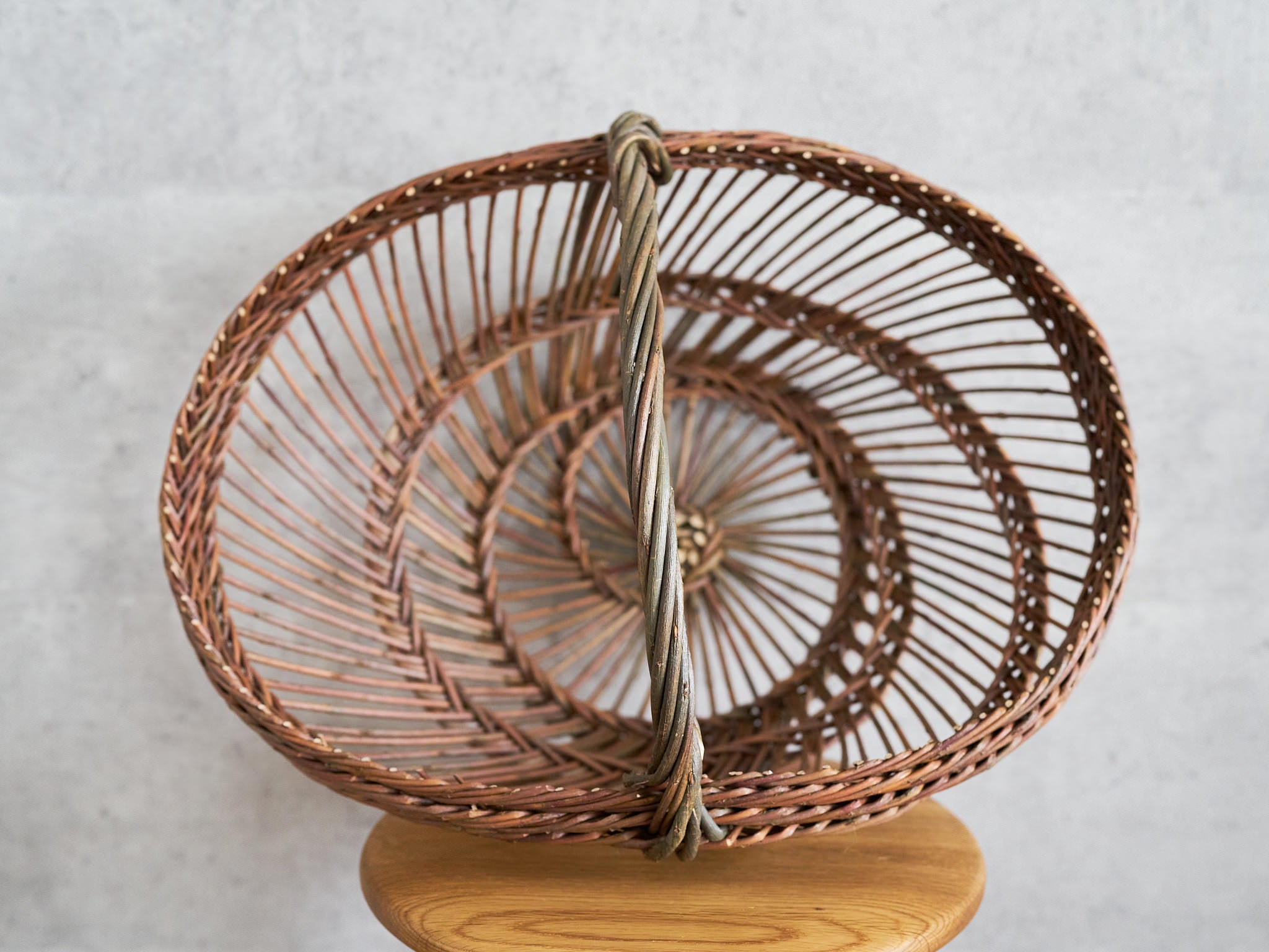 やなぎのすかし編みかご ブイリク – 市川籠店 | 1basketry