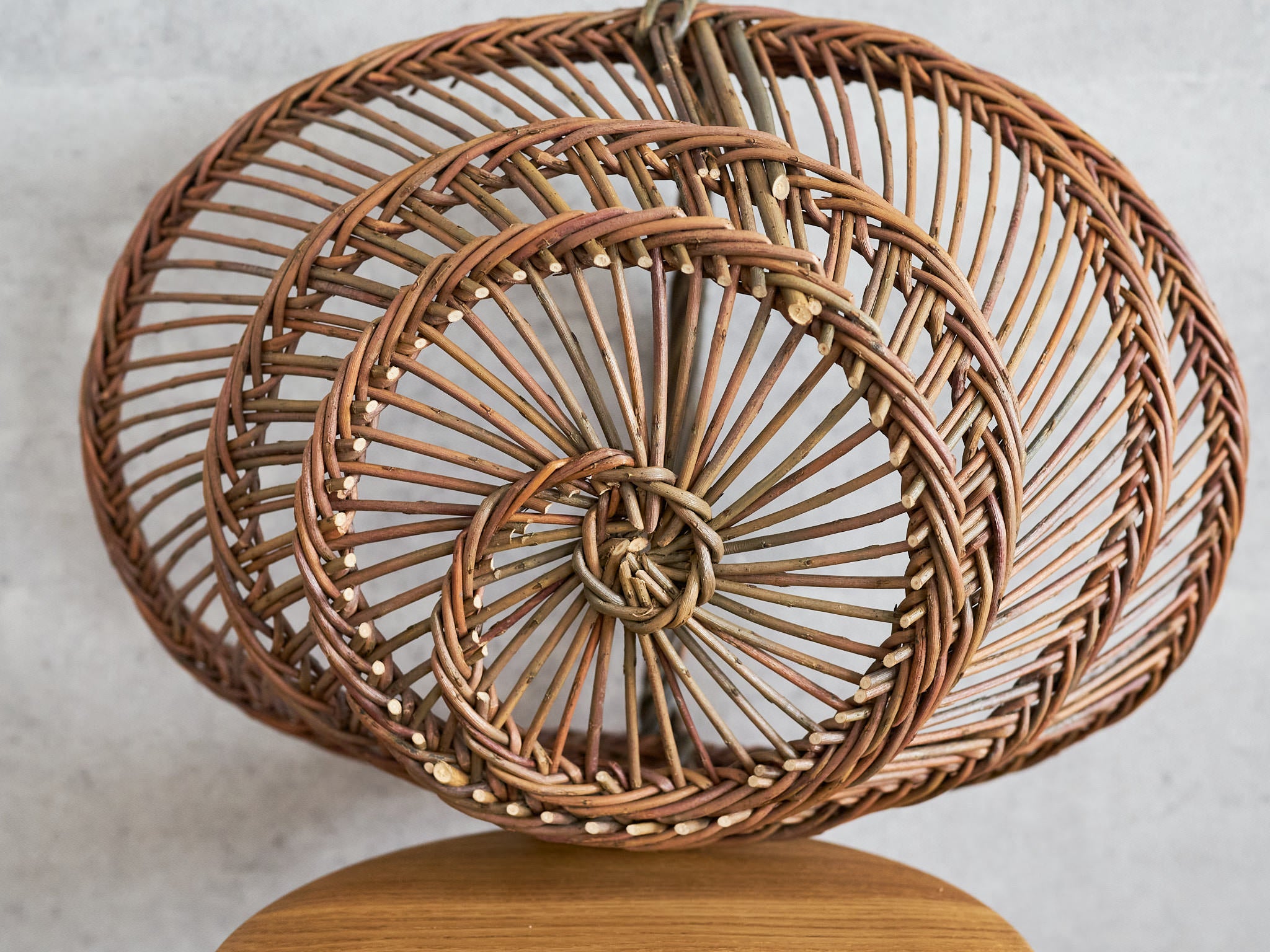 やなぎのすかし編みかご ブイリク – 市川籠店 | 1basketry