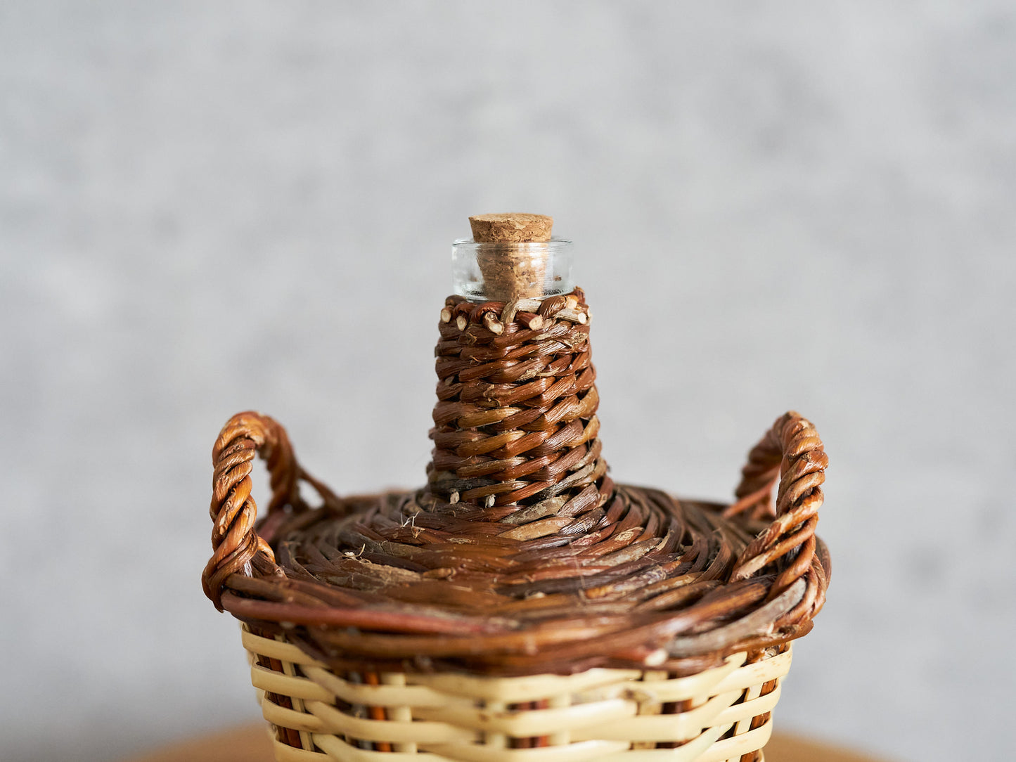 Bottle Basket Mini / Willow × Caña / ESP 610603-1