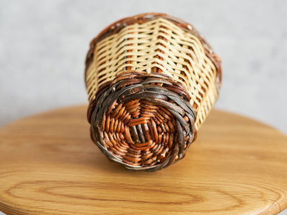 Bottle Basket Mini / Willow × Caña / ESP 610603-1