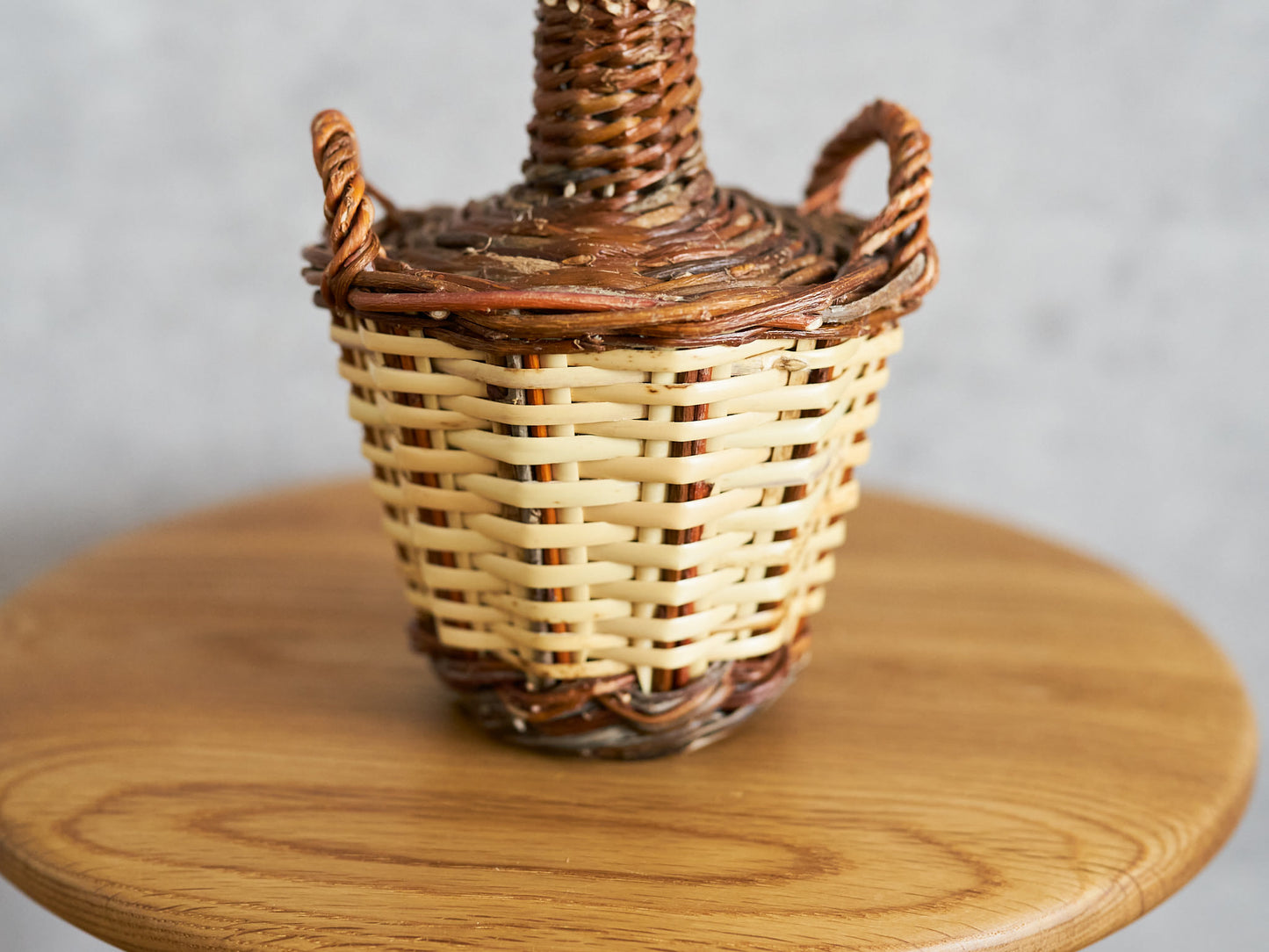 Bottle Basket Mini / Willow × Caña / ESP 610603-1