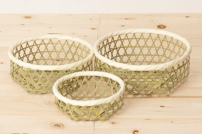 Food prep basket S, M, L / Bamboo / Nīgata-JPN 650112